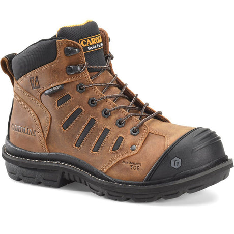 Carolina Kauri 6-Inch Brown Waterproof Composite Toe Work Boot