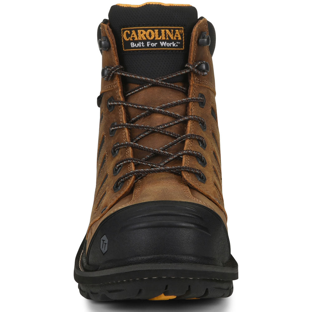 Carolina Kauri 6-Inch Brown Waterproof Composite Toe Work Boot