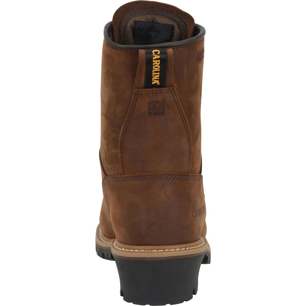 Carolina CA4821 8-inch Waterproof Insulated Logger Boot - Copper