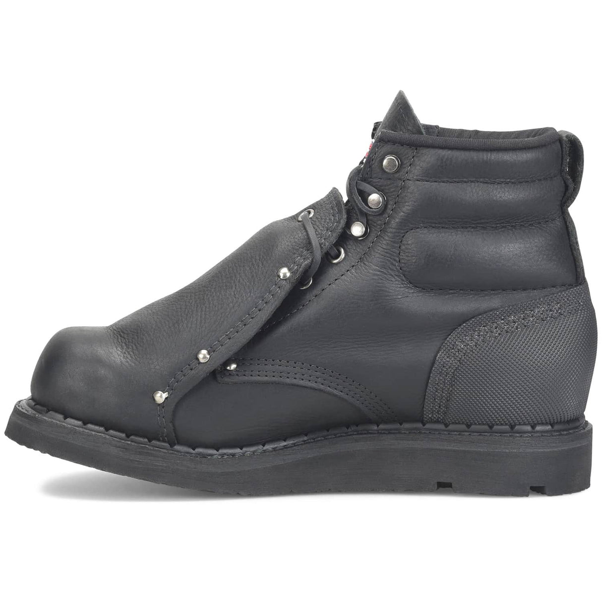 Carolina Union Built Men's 6-Inch Black  Safety Toe External Met Guard Work Boot