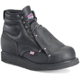 Carolina Union Built Men's 6-Inch Black  Safety Toe External Met Guard Work Boot