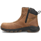 Carolina Subframe 6-Inch Brown Zip Waterproof Comp Toe Pull-On Work Boot