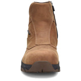 Carolina Subframe 6-Inch Brown Zip Waterproof Comp Toe Pull-On Work Boot