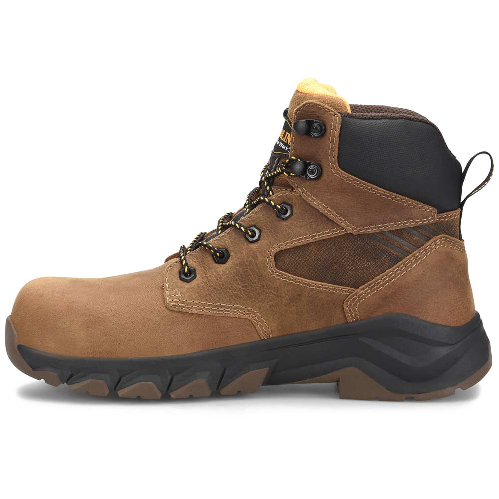 Carolina Subframe 6-Inch Brown Waterproof Composite Toe Work Boot