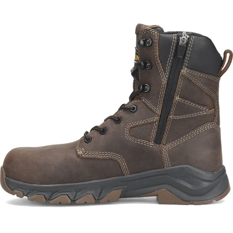 CA5555 Instep Carolina Subframe Mens 8 inch Lightweight WP Insulated Side Zipper Composite Safety Toe Work Boot