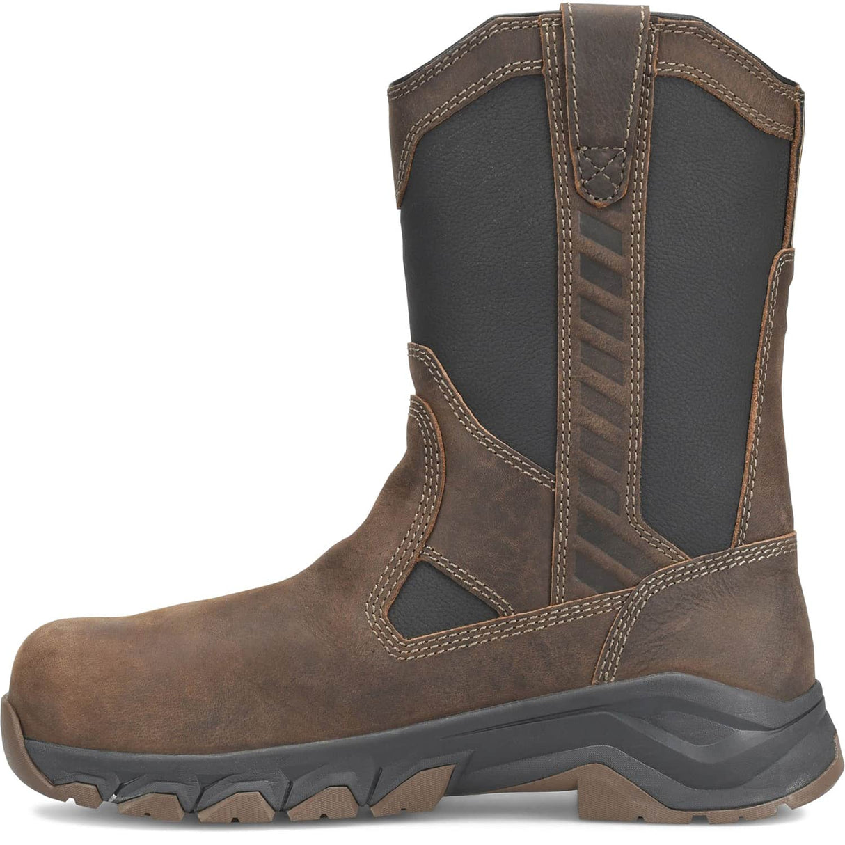 CA5557 Instep Carolina Subframe Mens 10 inch Lightweight Waterproof Composite Safety Toe Ranch Wellington Work Boot