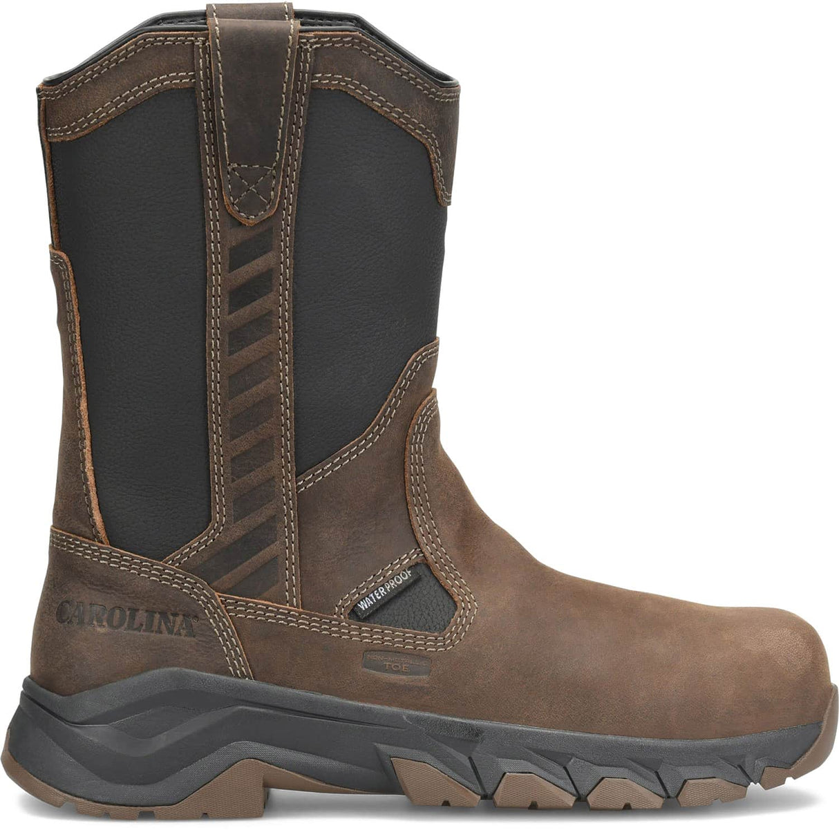 CA5557 Profile Carolina Subframe Mens 10 inch Lightweight Waterproof Composite Safety Toe Ranch Wellington Work Boot