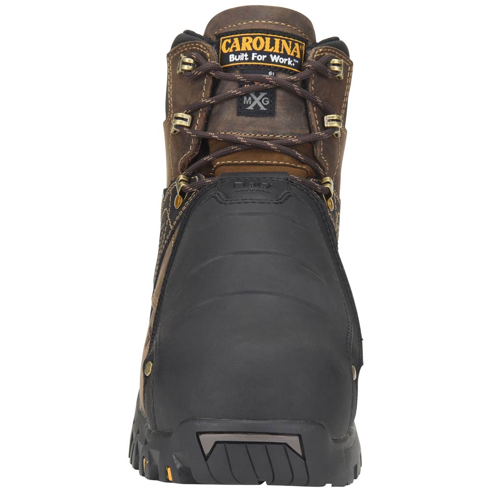 Carolina Men's Miter 6-inch Waterproof Composite Toe Tiger D3O External Metguard Work Boot