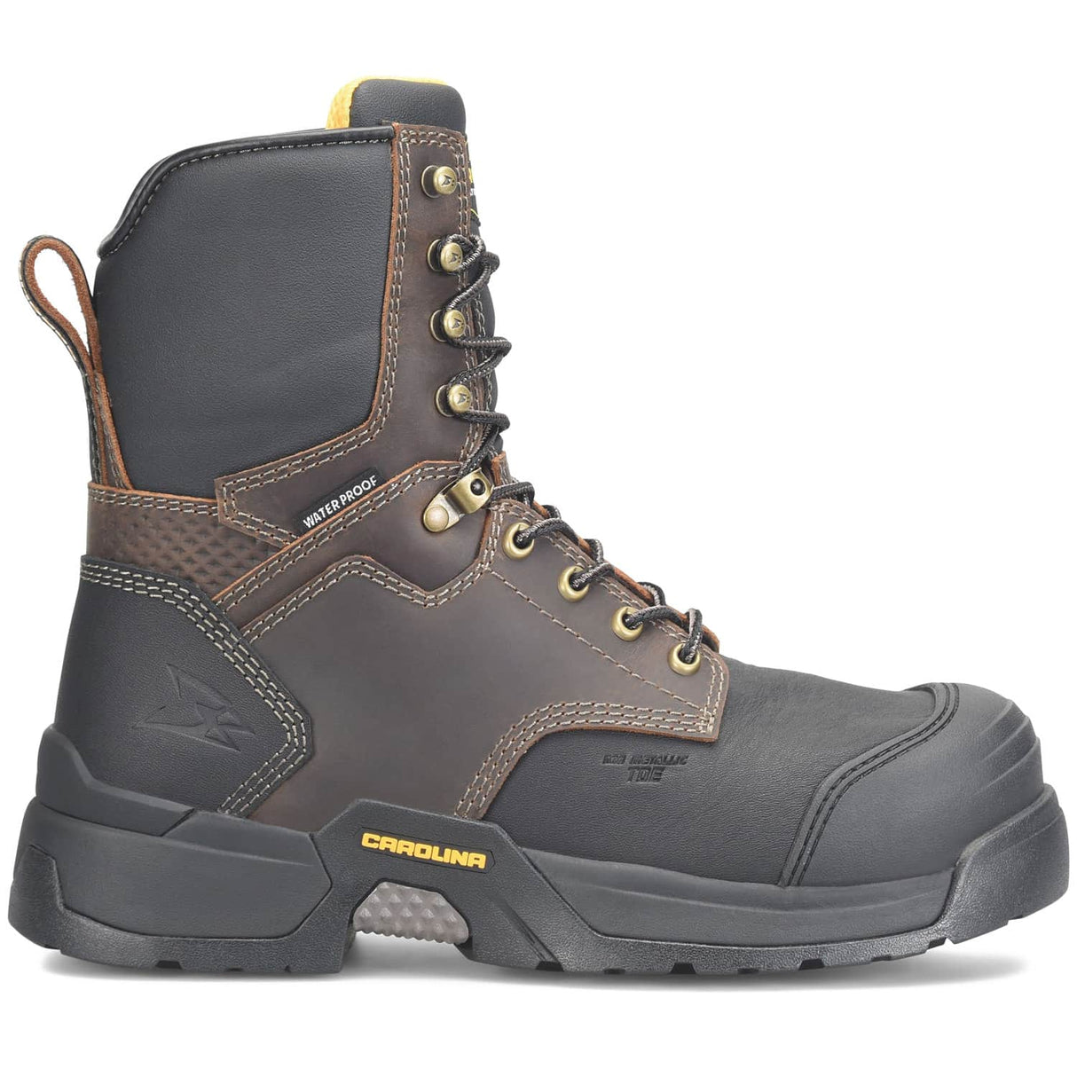 Carolina Barrett Men's 8-Inch Composite Toe Waterproof Work Boot