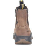 CA5678 Heel Carolina Ponderosa Womens Mid Lightweight Side Zipper Composite Safety Toe Chelsea Work Boot