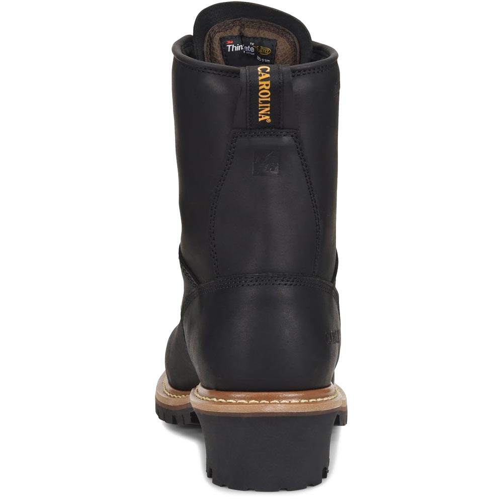 Carolina CA5823 8-inch Steel Toe Waterproof Insulated Logger Boot