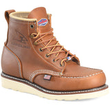 Carolina Amp USA 6-Inch Moc Toe Wedge Sole Work Boot