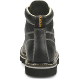 Carolina Flatiron Black 6-Inch Moc Toe Wedge Work Boot