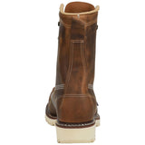 Carolina Ferric Brown 8-inch USA Made Soft Toe Moc Work Boot