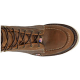 Carolina Ferric Brown 8-inch American Made Steel Toe Moc Work Boot