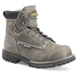 Carolina Pitstop 6-Inch Gray Waterproof Composite Toe Work Boot