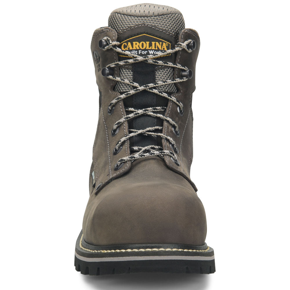 Carolina I-Beam 6-Inch Gray Waterproof PR Composite Toe Work Boot