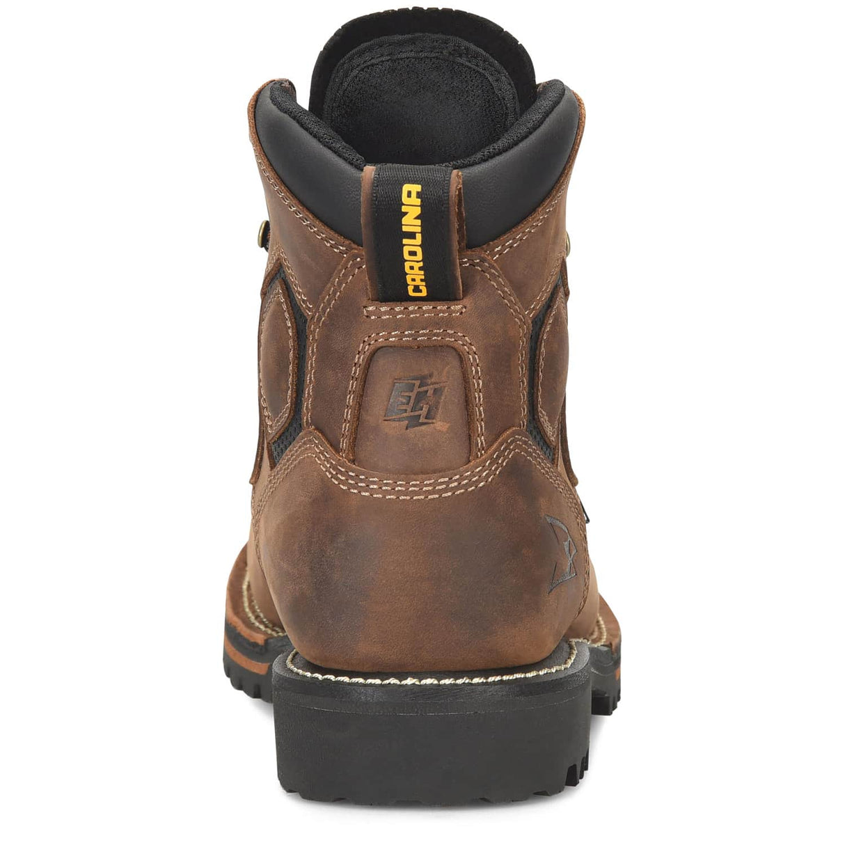 Carolina Pitstop Brown Waterproof 6-Inch Men's Safety Toe Work Boot