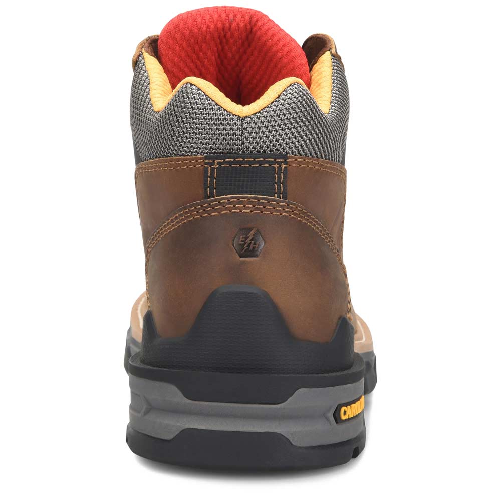 Carolina Constructor 5-Inch Brown Waterproof Composite Toe Work Boot