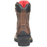 Cardinal 8-inch Side-Zip Composite Safety Toe Logger Men's Work Boot