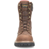 Cardinal 8-inch Side-Zip Composite Safety Toe Logger Men's Work Boot