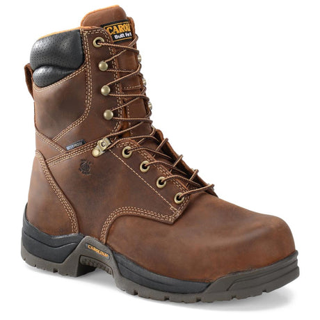 Carolina CA8020 8-inch Waterproof Broad Toe Work Boot - Copper