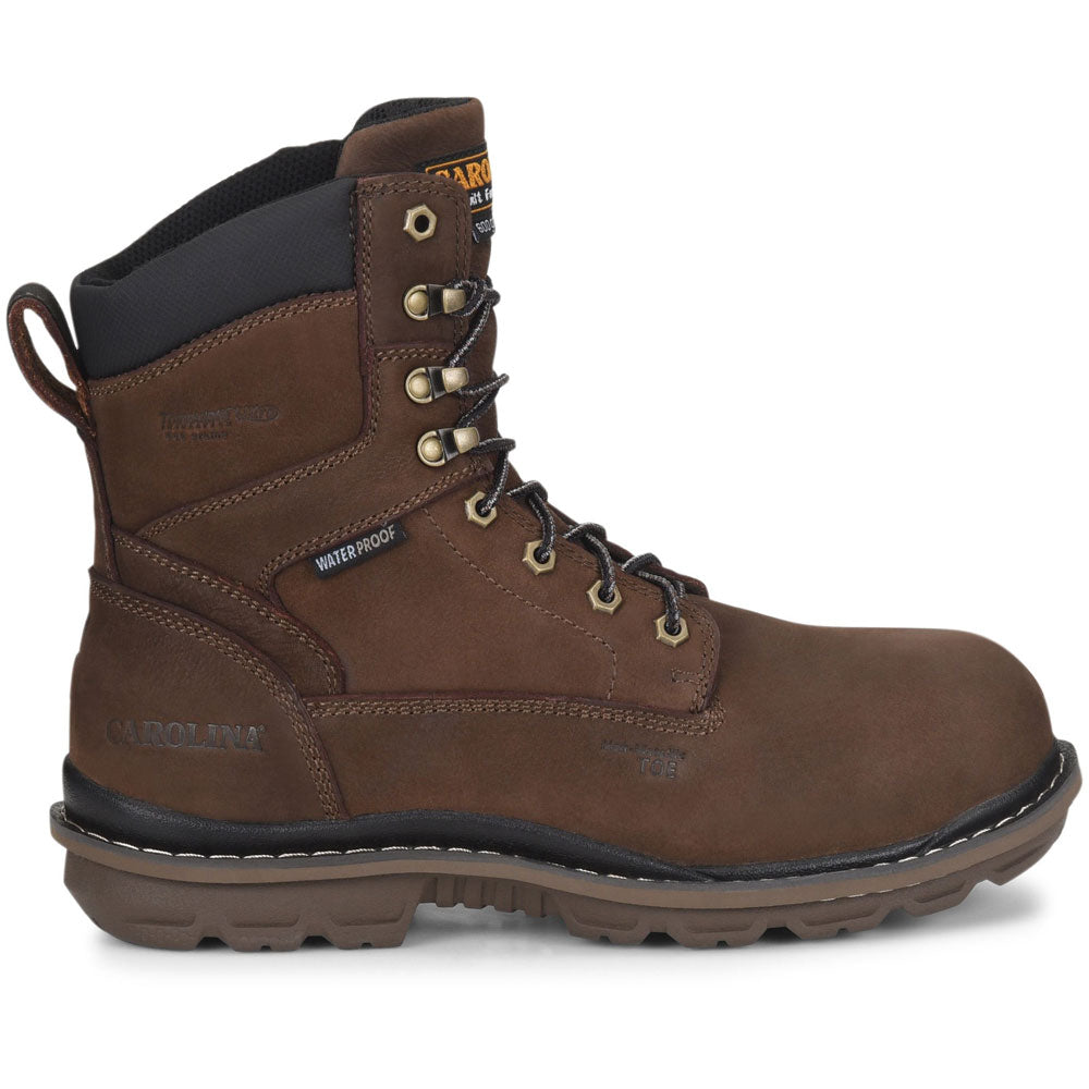 Carolina Dormite 8-Inch Brown 600G Composite Toe Work Boot