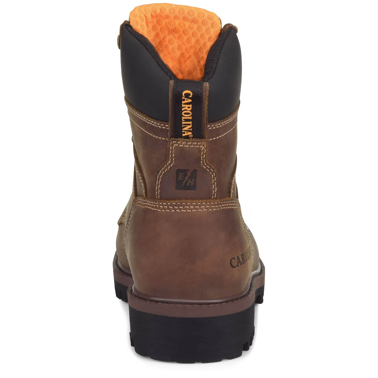 CA8585 Heel Carolina Silvanus Mens 8 inch Waterproof Steel Toe Work Boot