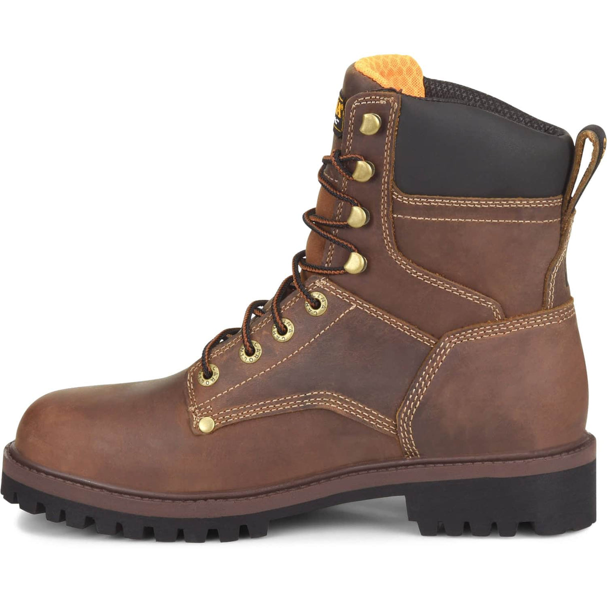 CA8585 Instep Carolina Silvanus Mens 8 inch Waterproof Steel Toe Work Boot