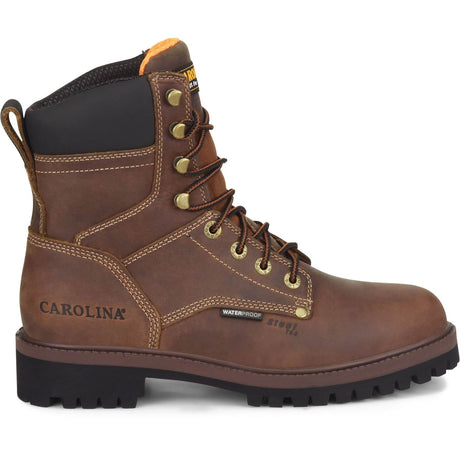 CA8585 Profile Carolina Silvanus Mens 8 inch Waterproof Steel Toe Work Boot