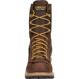 Carolina CA9824 8-inch Waterproof Lace to Toe Logger Boot - Copper