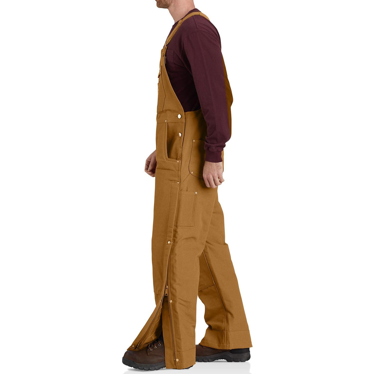 Carhartt Loose Fit Firm Duck Men's Insulated Bib Overalls