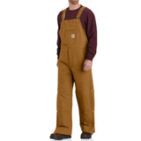 Carhartt Loose Fit Firm Duck Men's Insulated Bib Overalls