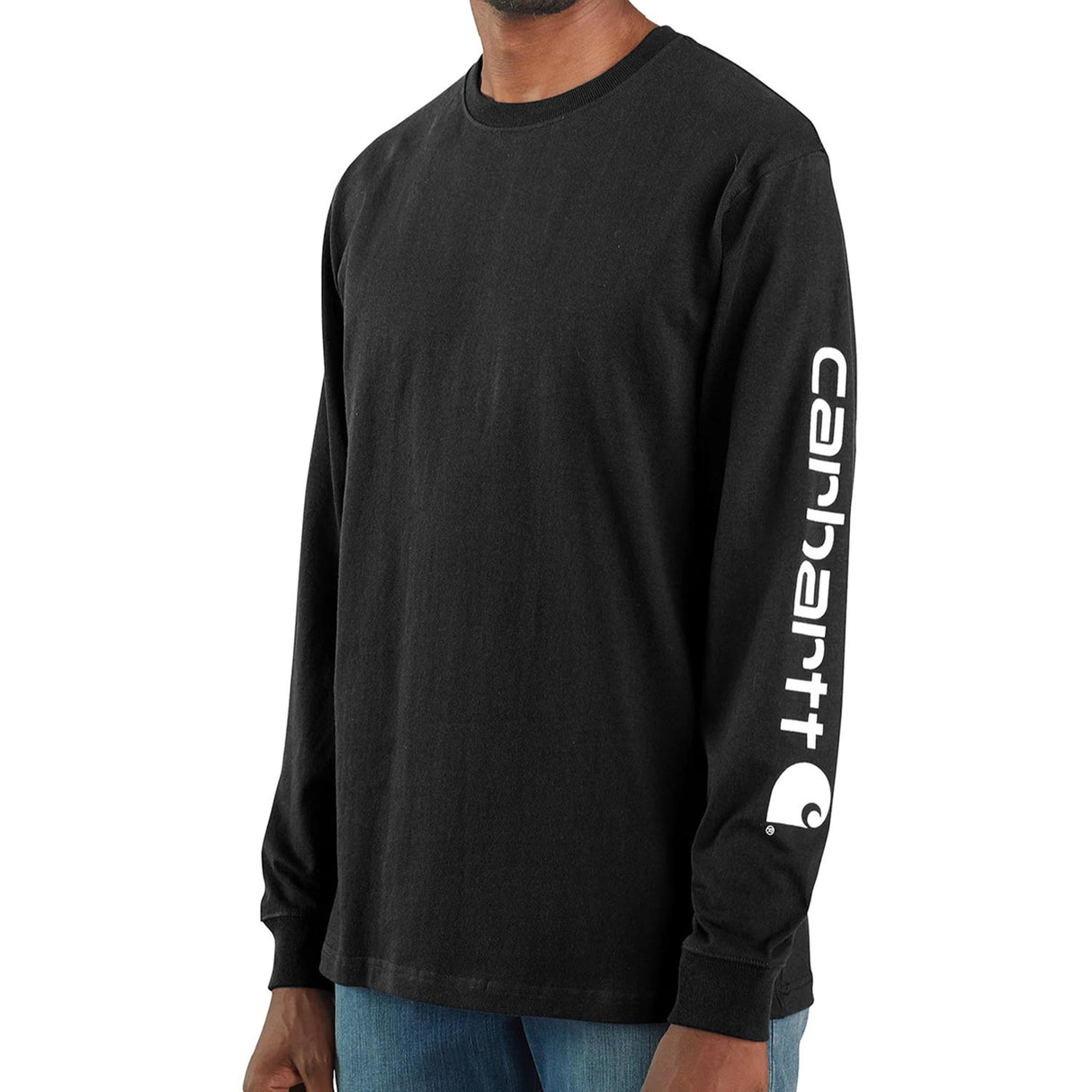 Carhartt Signature Sleeve Logo Long-Sleeve T-Shirt