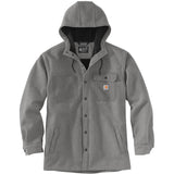 Carhartt Rain Defender Heavyweight Fleece-Lined Men's Hooded Shirt Jac