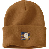 Carhartt Camo Patch Knit Beanie