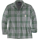 Carhartt Relaxed Fit Flannel Sherpa-Lined Shirt Jac