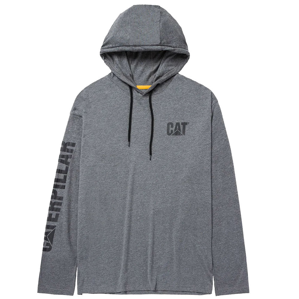 Caterpillar UPF Banner Long Sleeve Hooded T-Shirt