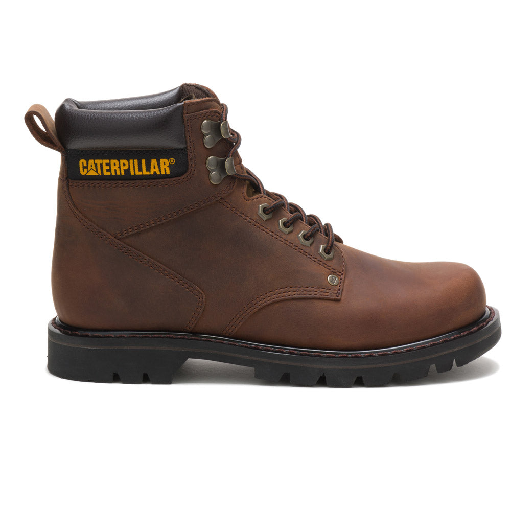 Caterpillar Second Shift Dark Brown Work Boot - P72593