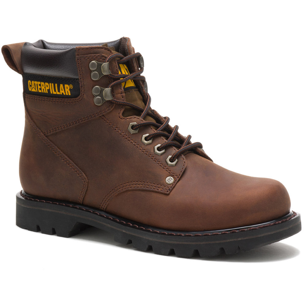 Caterpillar Second Shift Dark Brown Work Boot - P72593