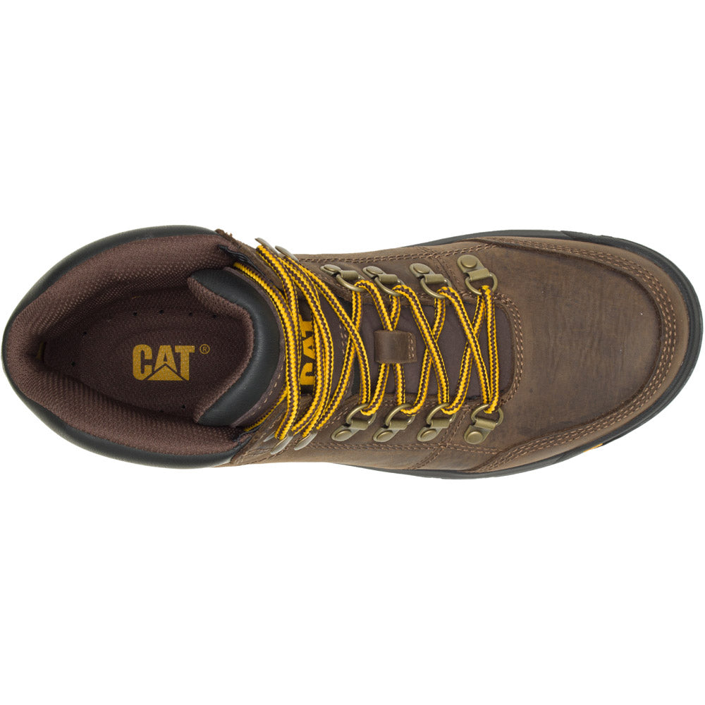 Caterpillar Outline Brown 6-Inch Work Boots