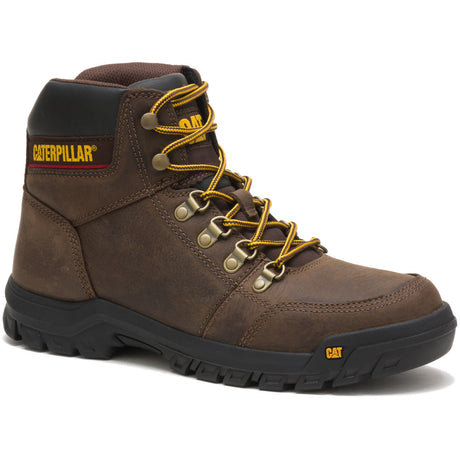 Caterpillar Outline Brown 6-Inch Work Boots