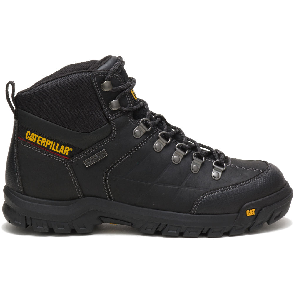 Caterpilar Threshold 6-Inch Black Waterproof Work Boot