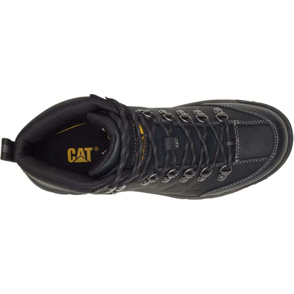 Caterpilar Threshold 6-Inch Black Waterproof Work Boot