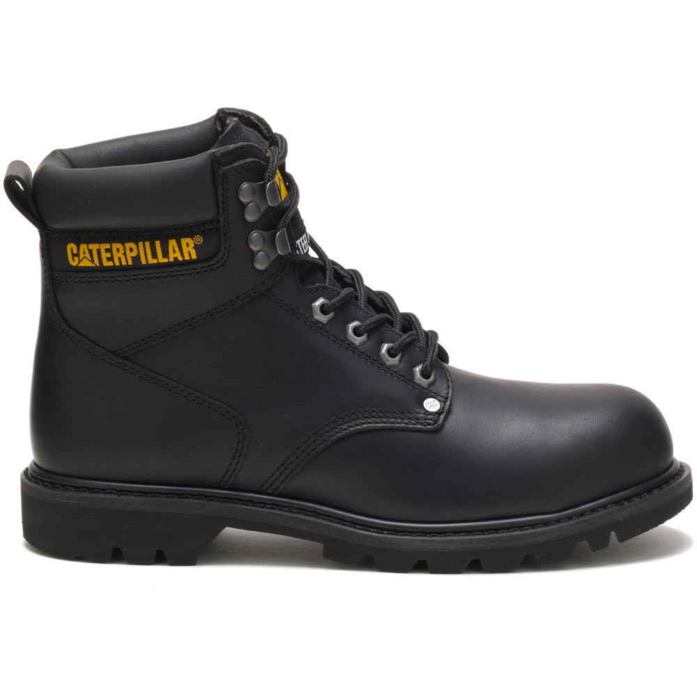 Caterpillar Second Shift Black Steel Toe Boot - P89135