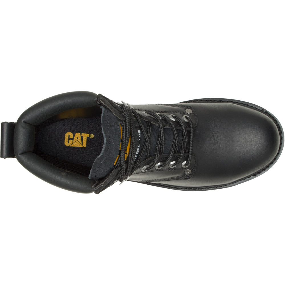 Caterpillar Second Shift Black Steel Toe Boot - P89135