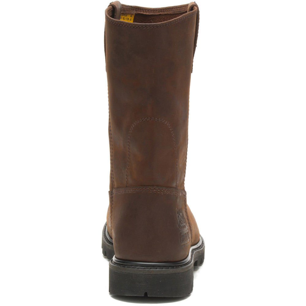 Caterpillar Revolver Dark Brown Steel Toe Boot - P89516