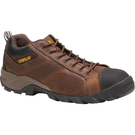 Caterpillar Argon Brown Composite Toe Oxford Work Shoes