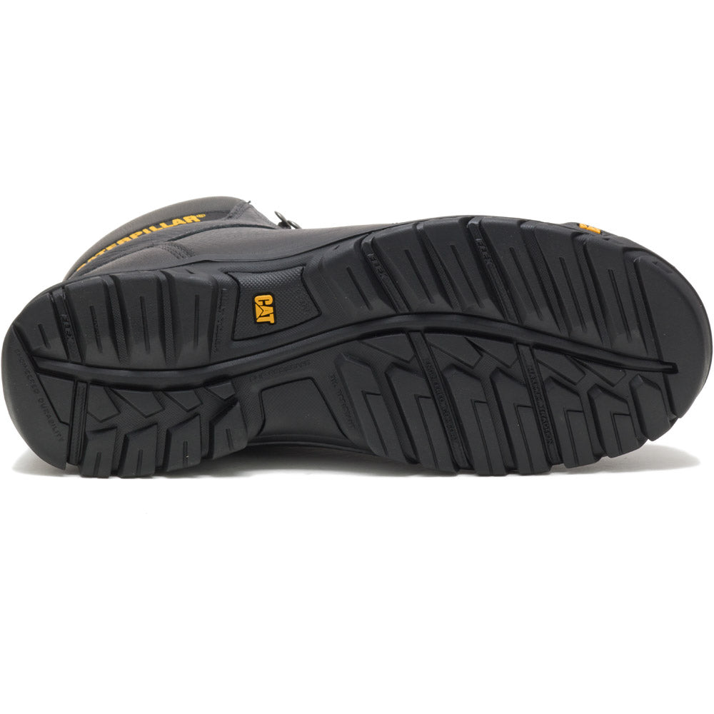 Caterpillar Outline Black 6-Inch Steel Toe Work Boots