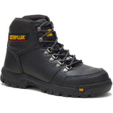 Caterpillar Outline Black 6-Inch Steel Toe Work Boots